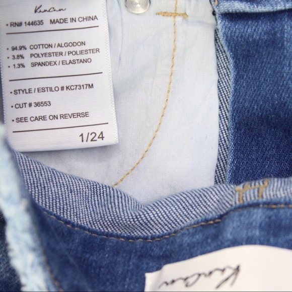 KanCan High Waist Frayed Distressed Ankle Jeans 1 - Picture 13 of 13